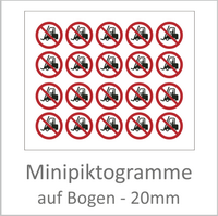 Minipiktogramme 20mm